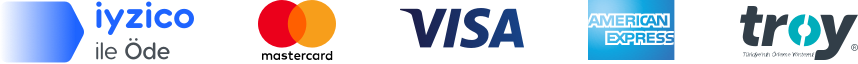 iyzico ile güvenli ödeme - Visa Mastercard Troy